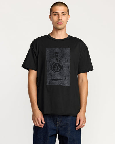 Men's Povj Short Sleeve Tee-Black-Volcom