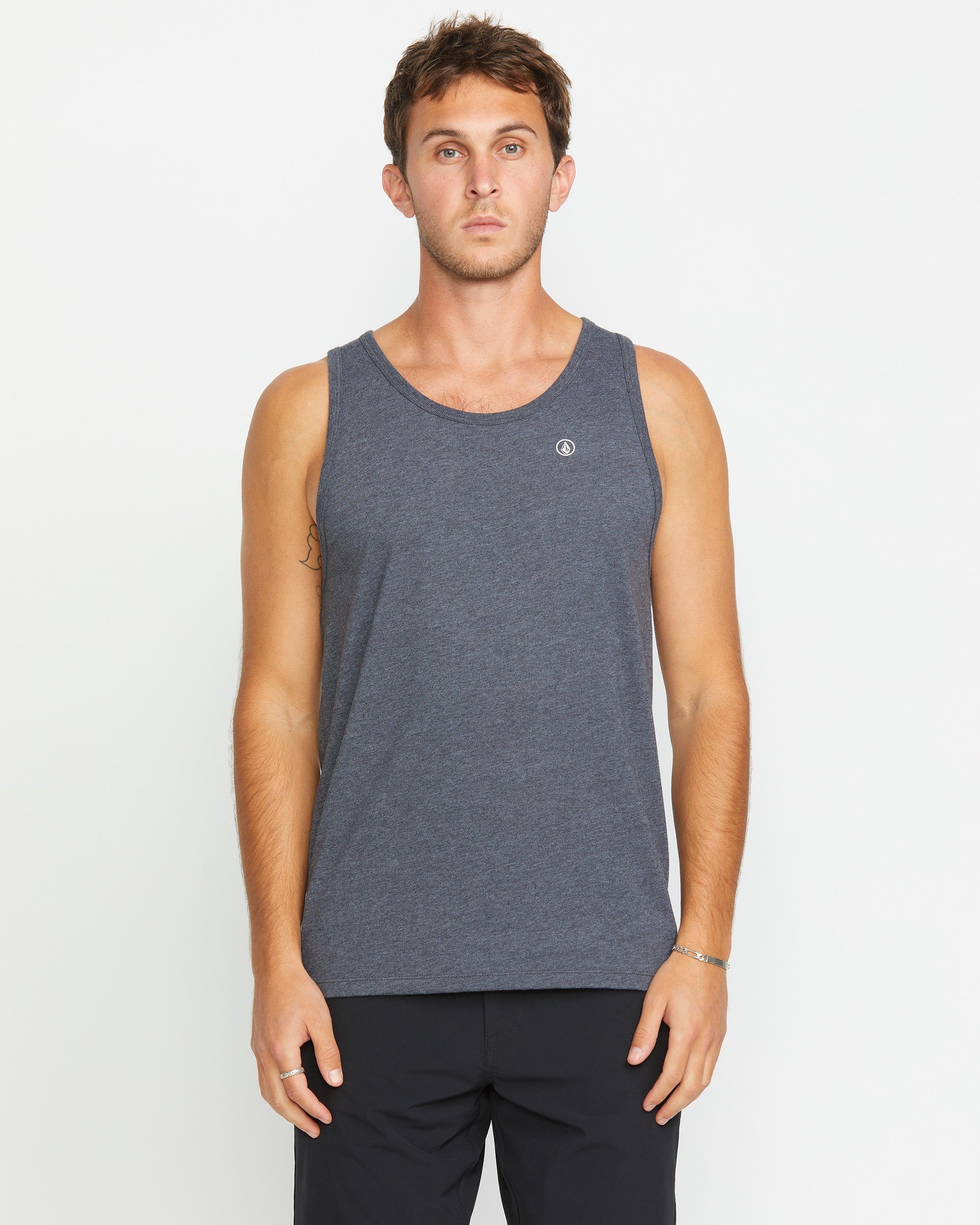 memhim メンヒム レオパード タンクトップ Y2K if six was Men's Solid Heather Tank - Volcom