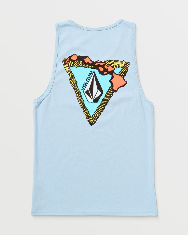Volcom Men's Loops Tank Carolina Blue