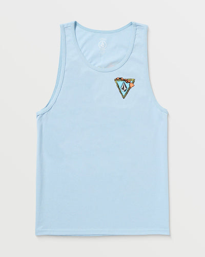 Volcom Men's Loops Tank Carolina Blue