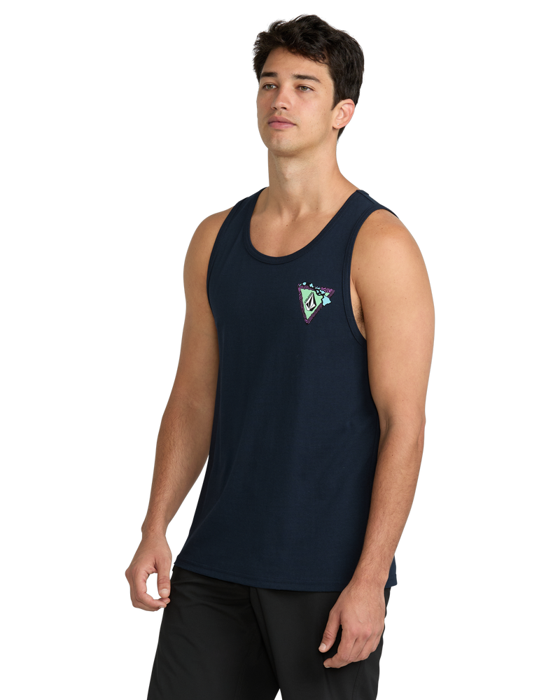 Volcom Men's Loops Tank Navy