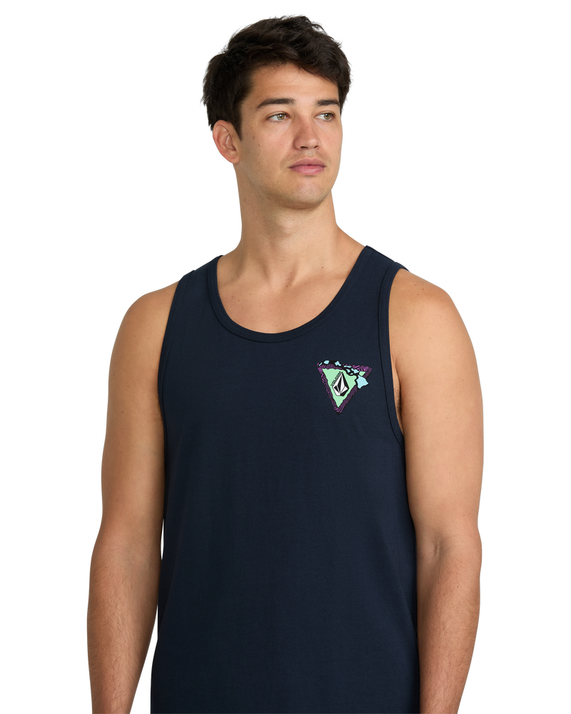 Volcom Men's Loops Tank Navy