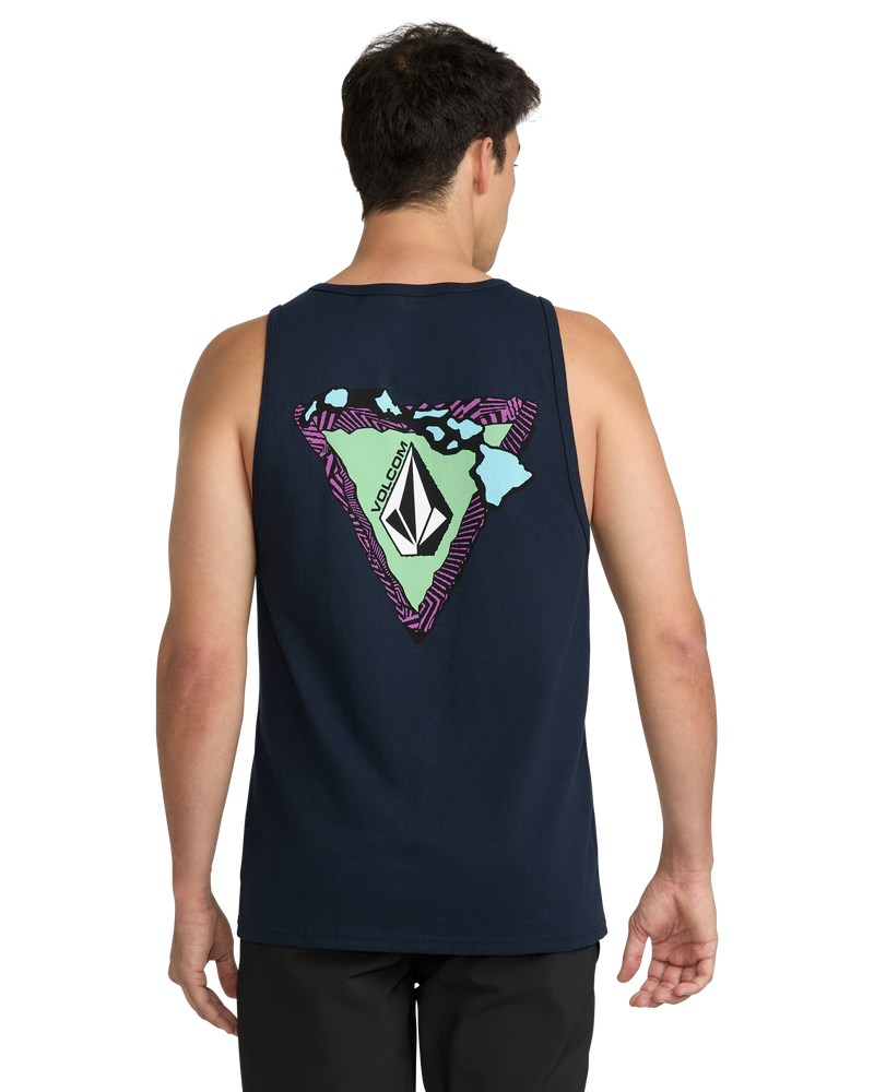 Volcom Men's Loops Tank Navy