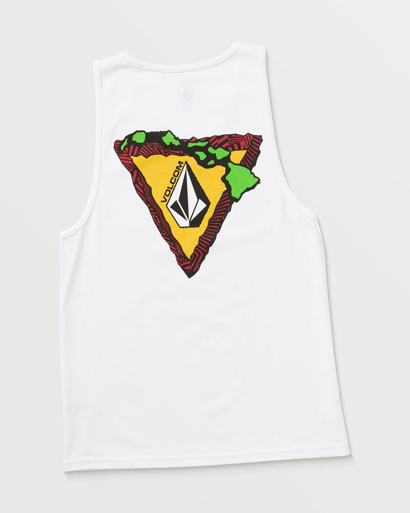 Volcom Men's Loops Tank White