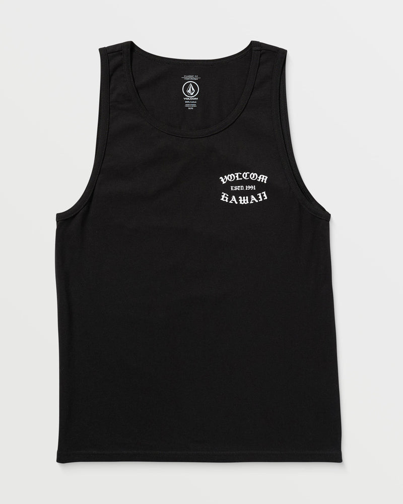 Volcom Men's Aloha Never Dies Tank Black