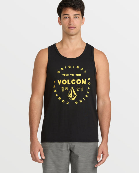 Volcom Men's Mortis Tank Black