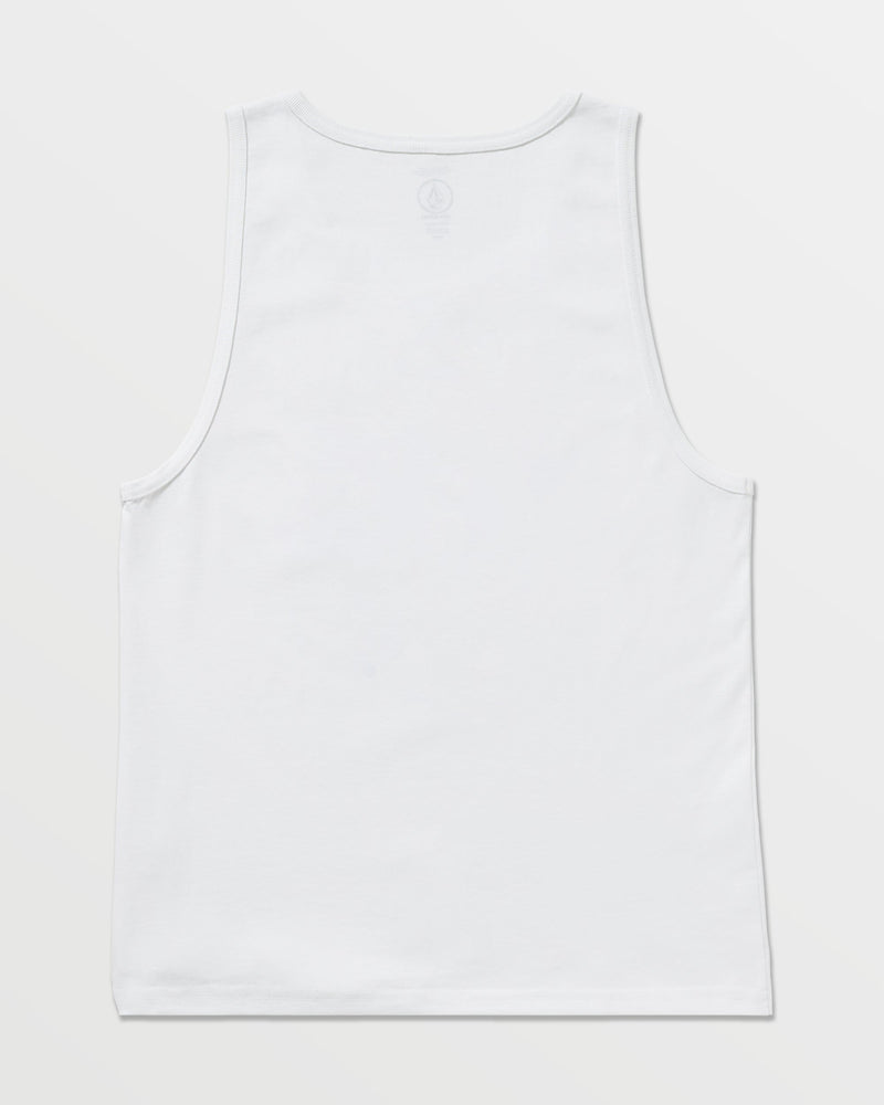 Volcom Men's Mortis Tank White