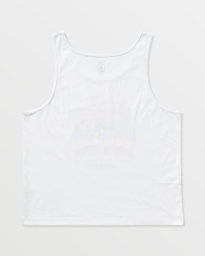 Volcom Men's Rat Bar Tank White