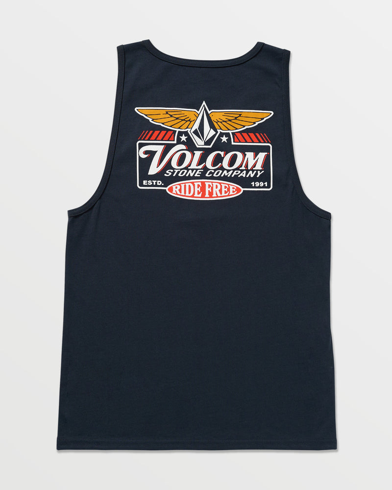 Volcom Men's Revel Tank Navy