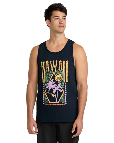Volcom Men's Palmer Tank Navy