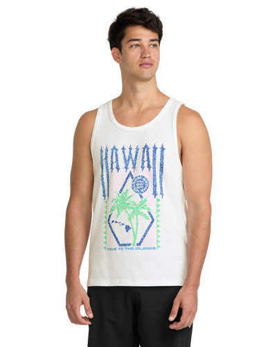 Volcom Men's Palmer Tank White