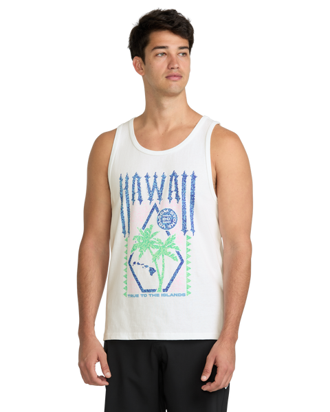 Volcom Men's Palmer Tank White