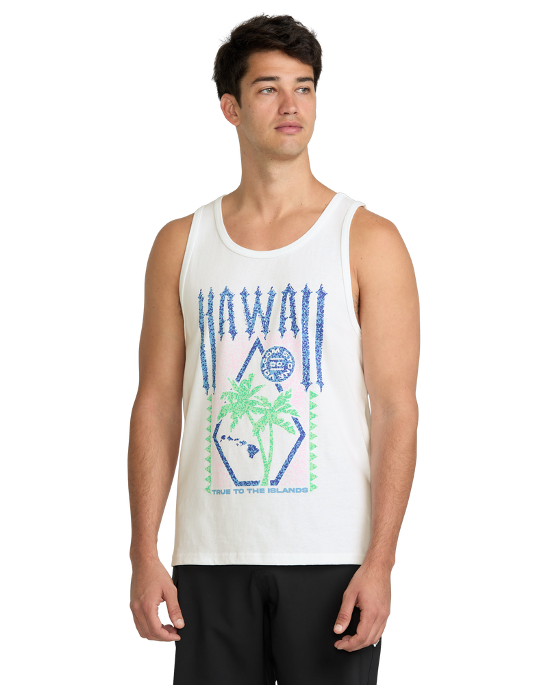Volcom Men's Palmer Tank White
