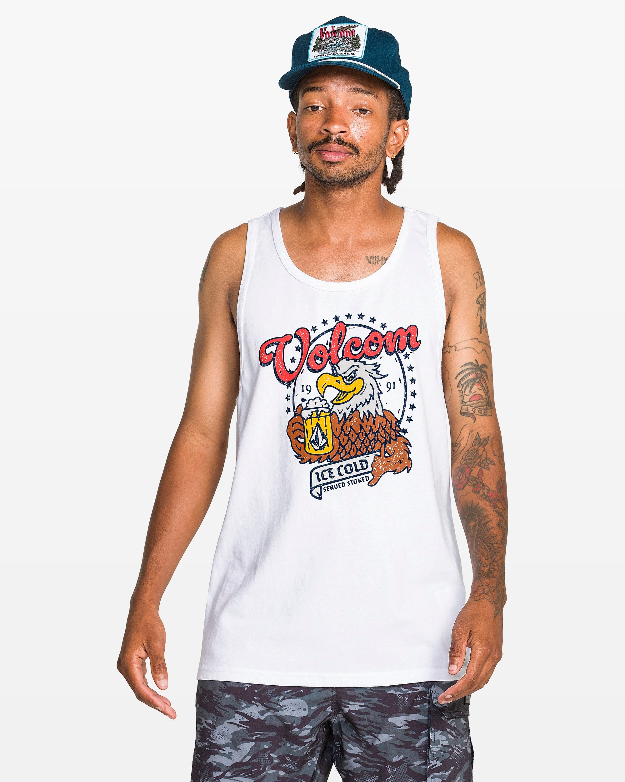 Men's Serve Stoked Tank - Volcom