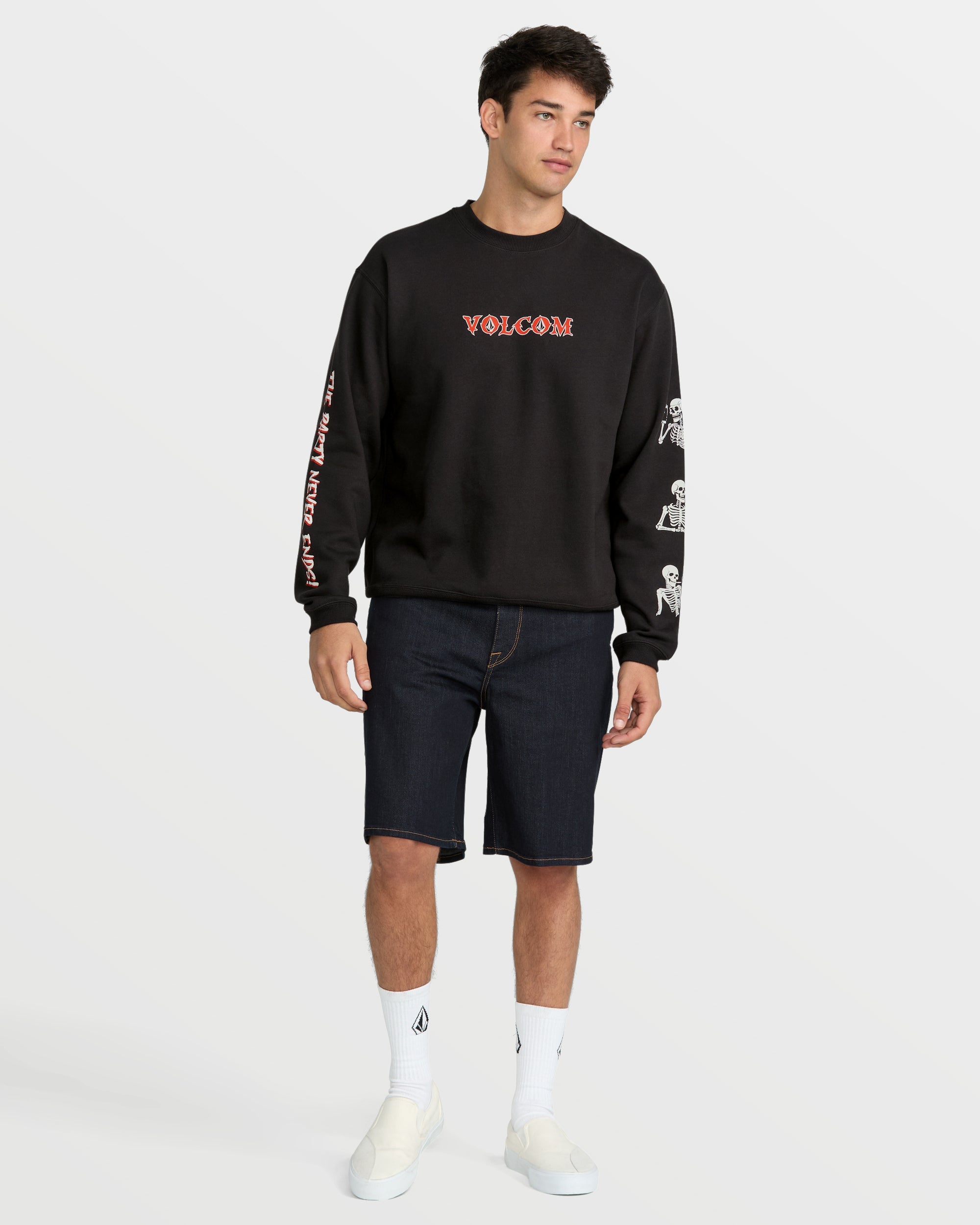 Men's Never Ends Crew Sweatshirt - Volcom