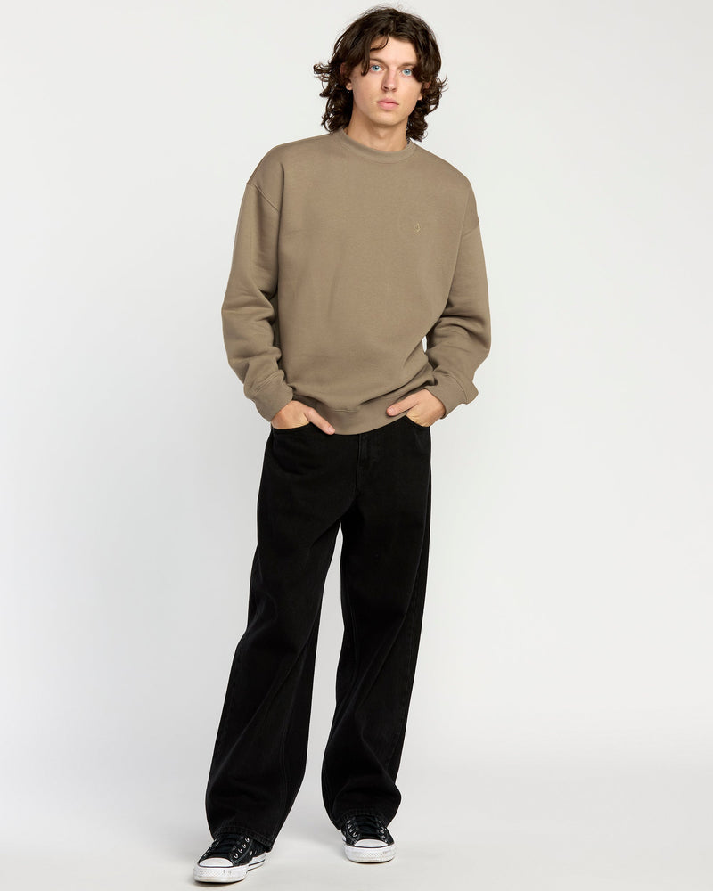 Volcom Men's Single Stone Pw Crew 