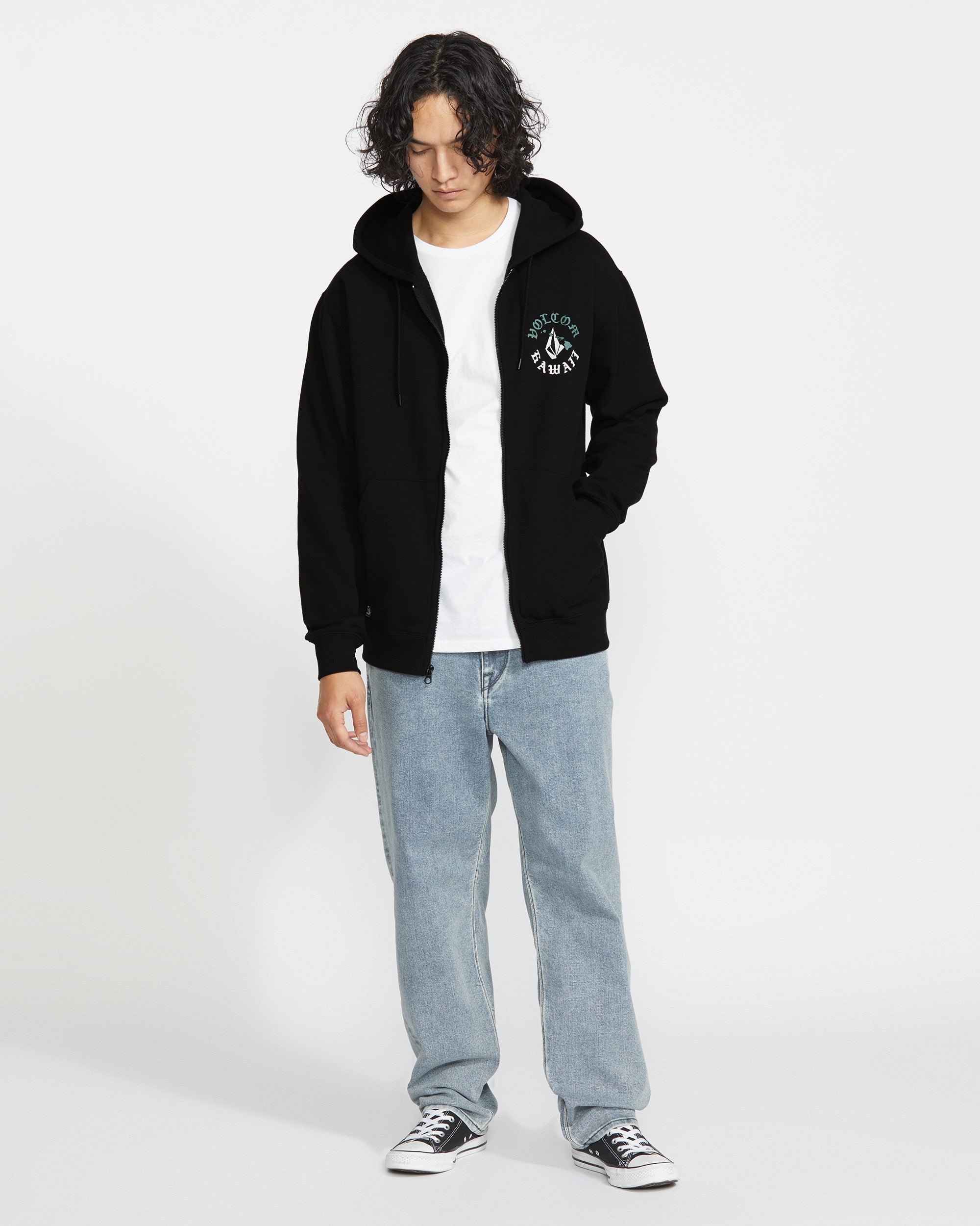 Men's Lineage Zip Fleece Hoodie - Volcom