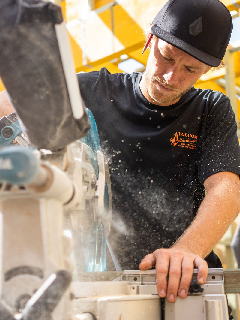 Volcom Men's Volcom Workwear Short Sleeve Tee Black