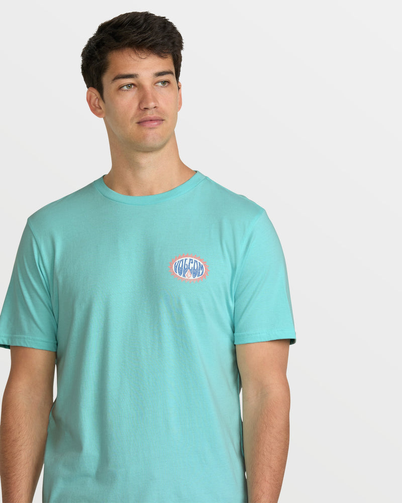 Volcom Men's Solarized Short Sleeve Tee Poolside