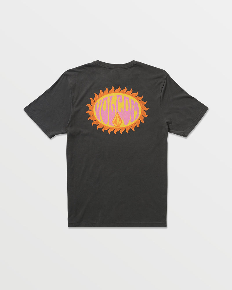 Volcom Men's Solarized Short Sleeve Tee Stealth