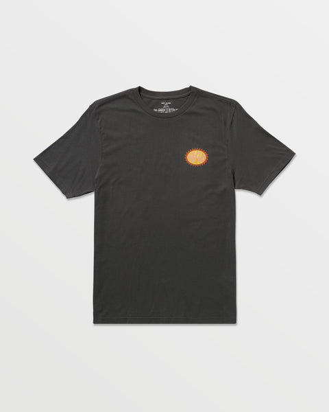 Volcom Men's Solarized Short Sleeve Tee Stealth
