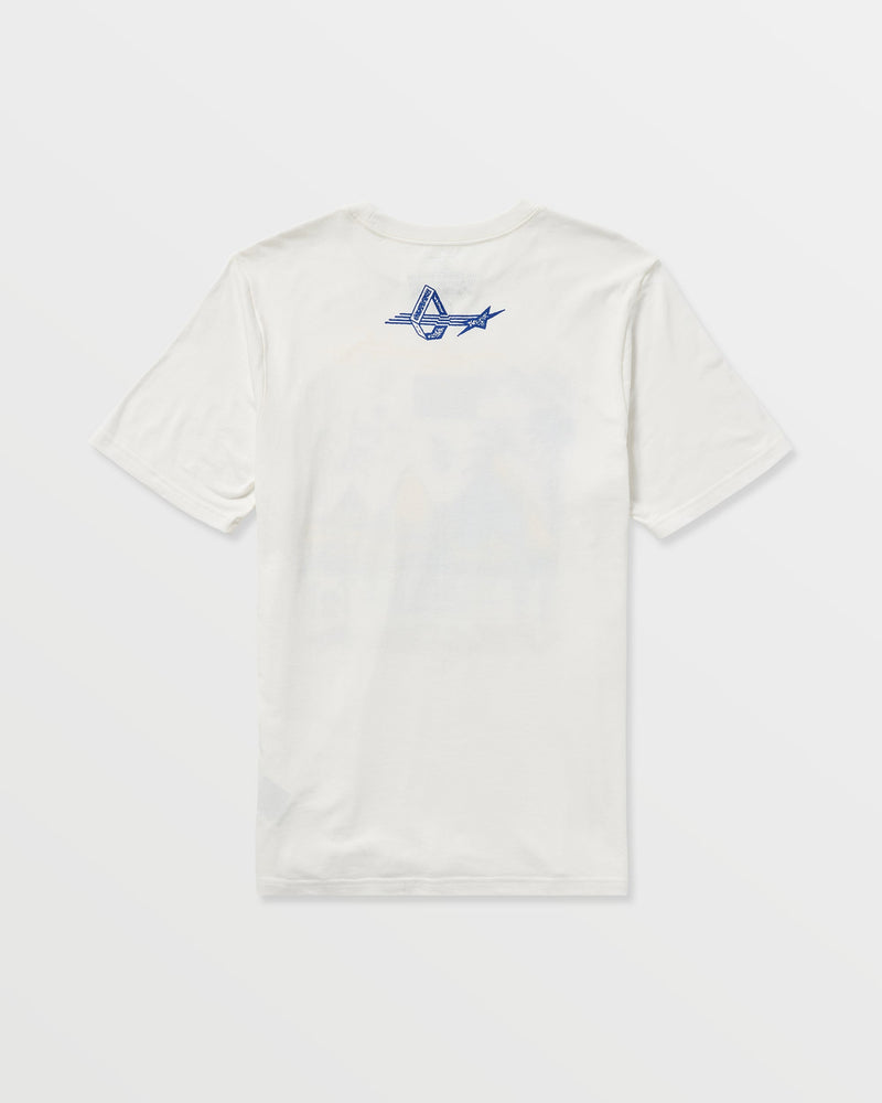 Volcom Men's Deserted Short Sleeve Tee Off White