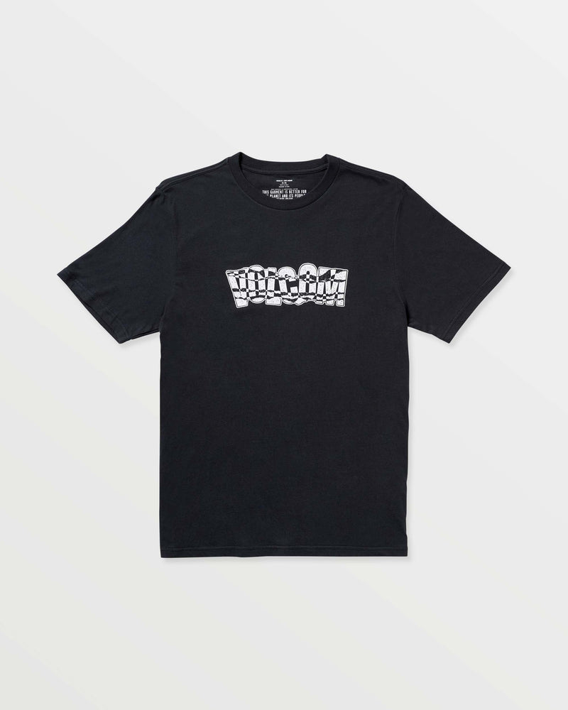 Volcom Men's Bender Short Sleeve Tee Antique Black