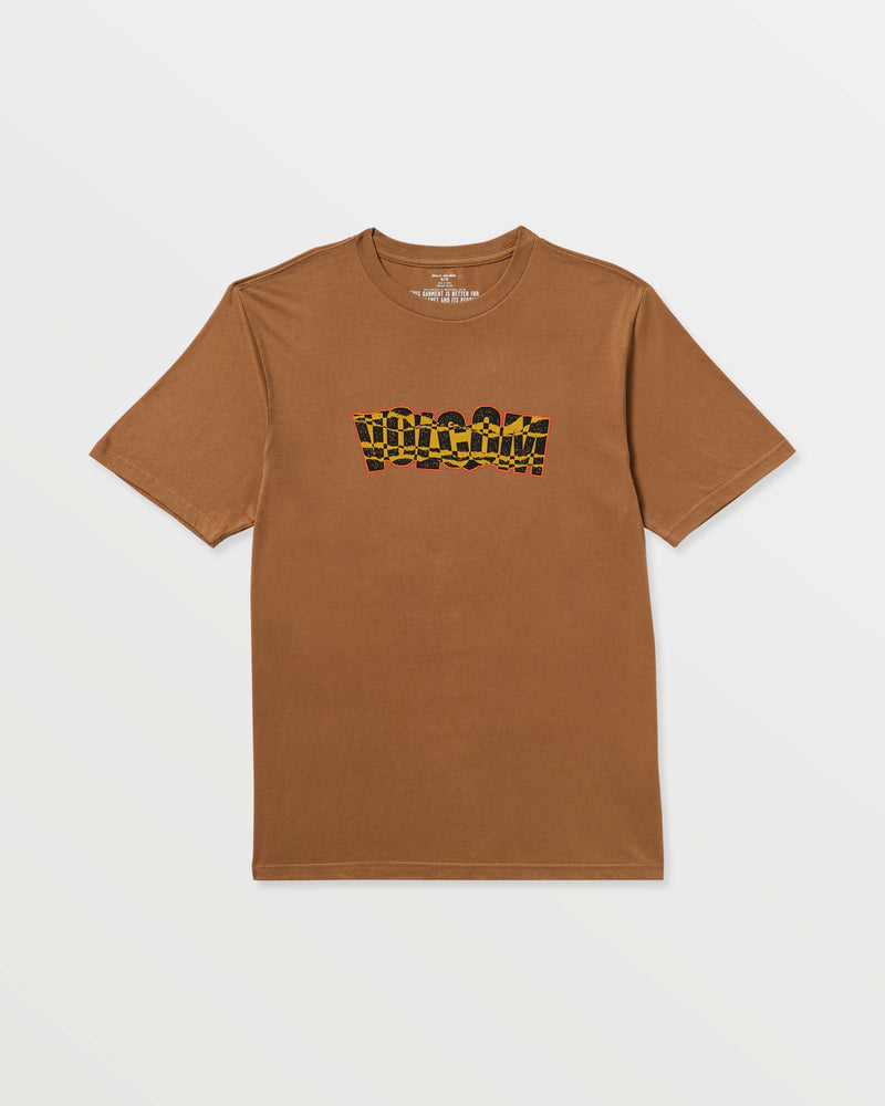 Volcom Men's Bender Short Sleeve Tee Coconut Shell