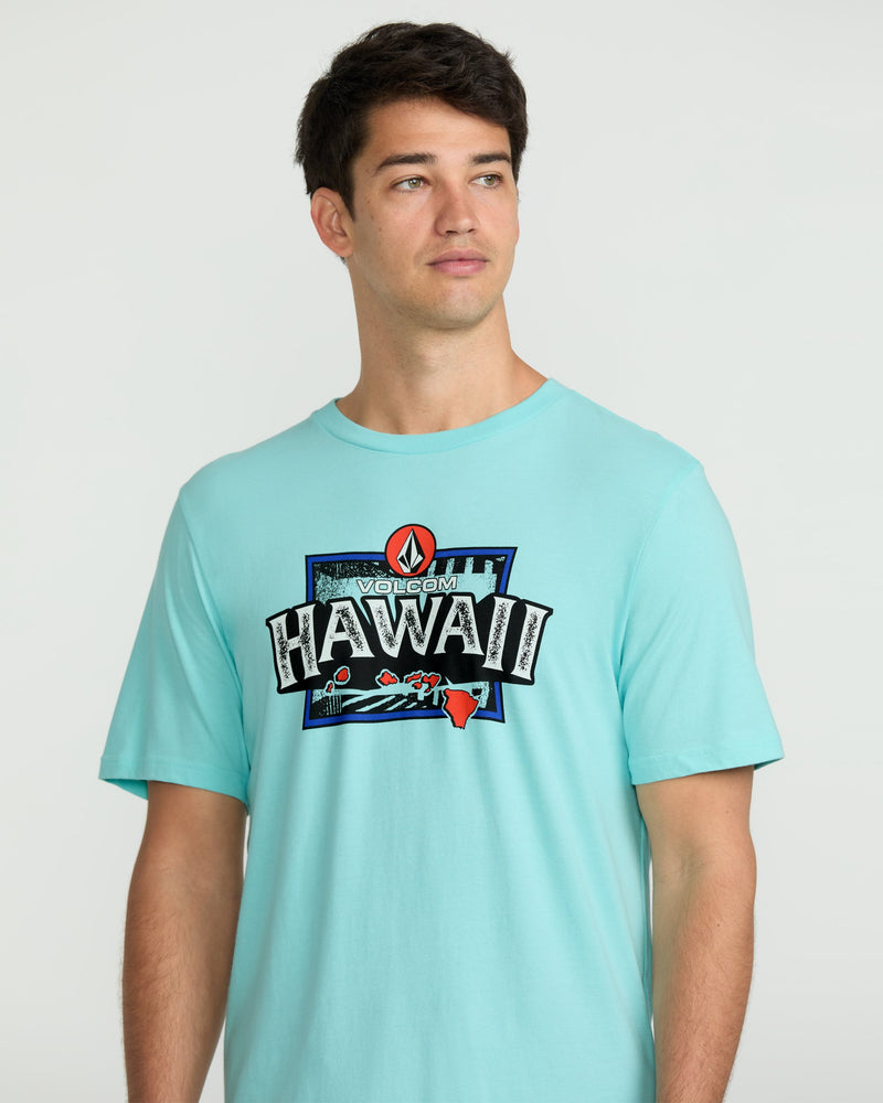 Volcom Men's Highway Short Sleeve Tee Poolside