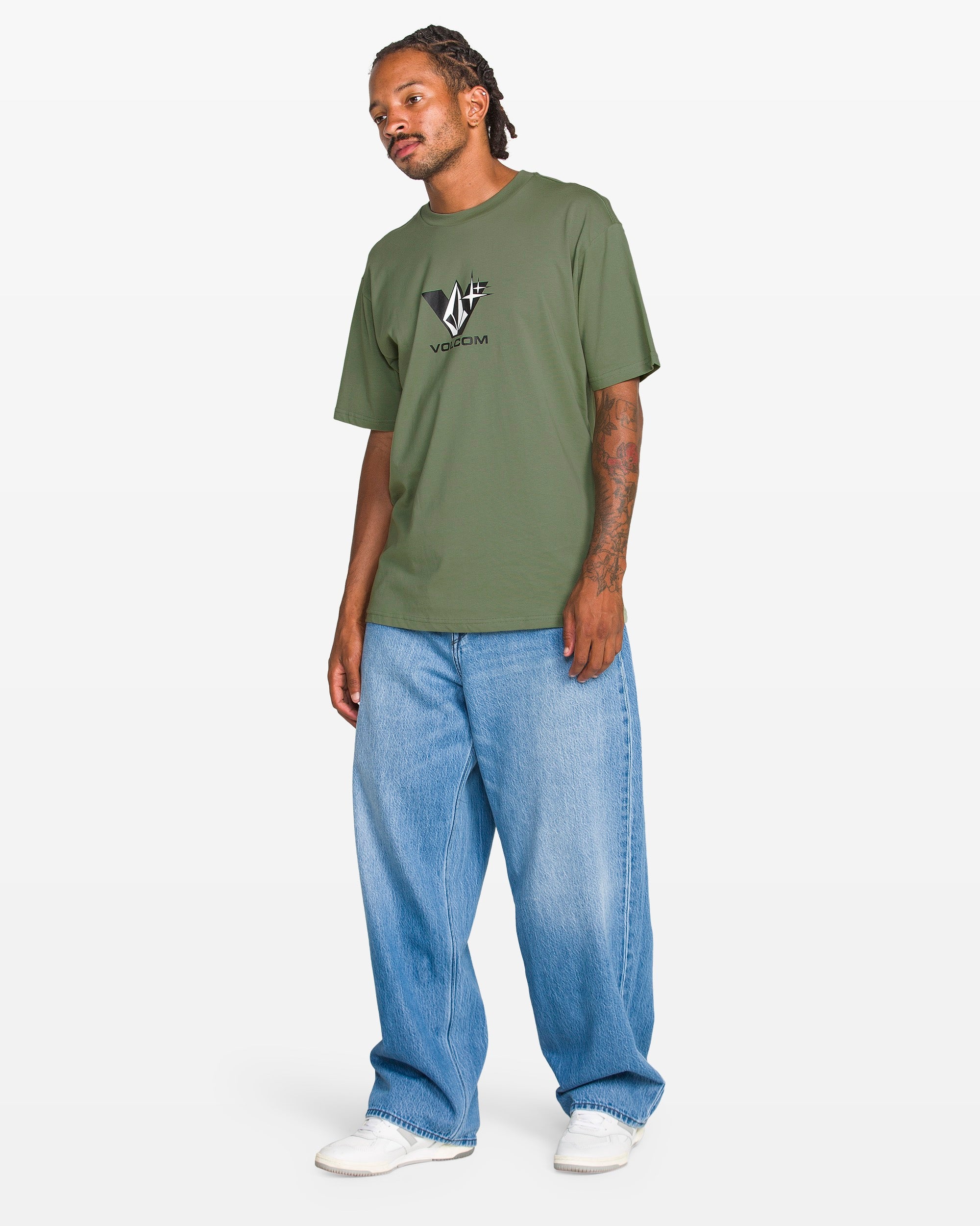Men's Be Kind Rewind Short Sleeve Tee - Volcom Men's Be Kind Rewind Short Sleeve Tee - Volcom