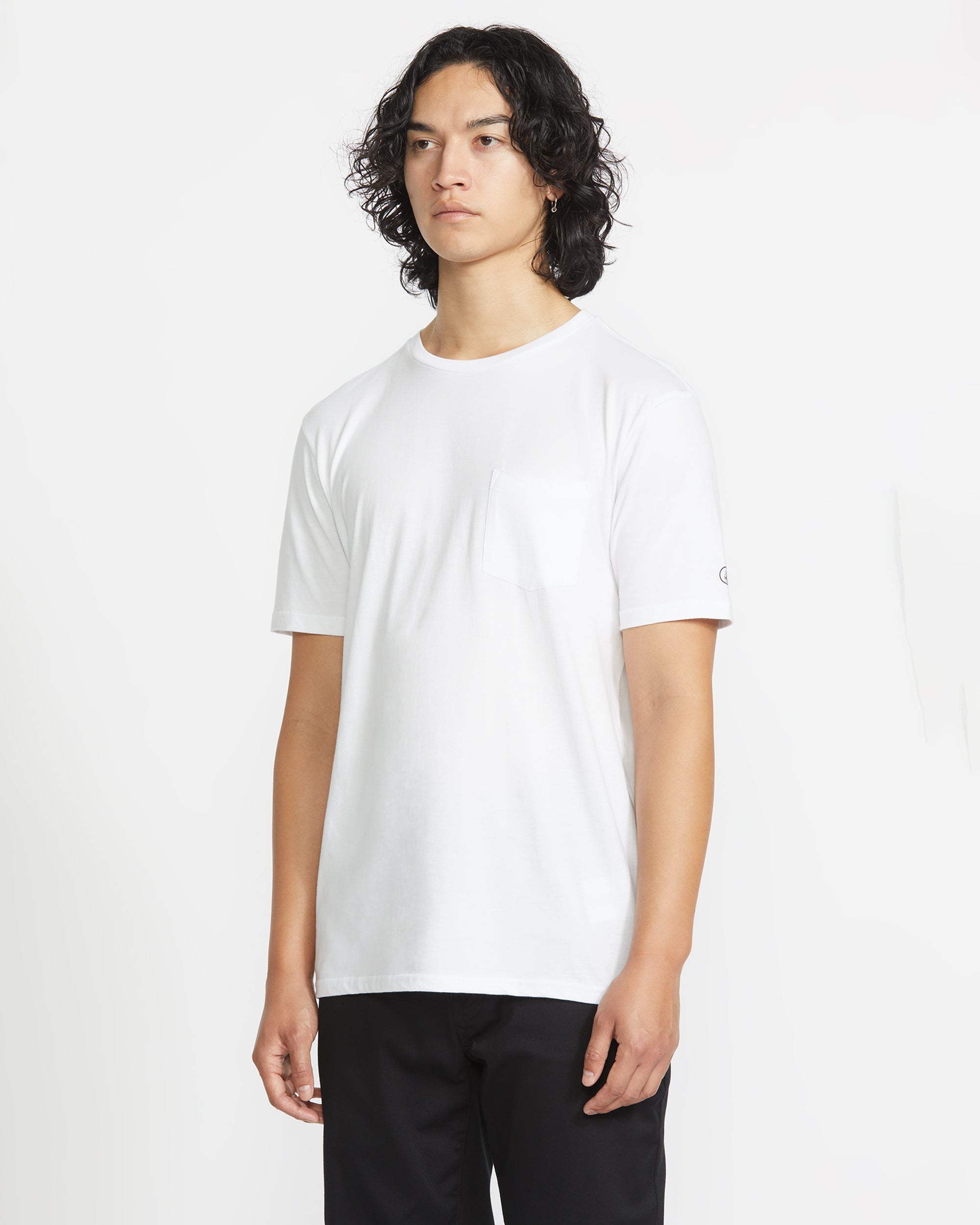 Men's Solid Short Sleeve Pocket Tee - Volcom