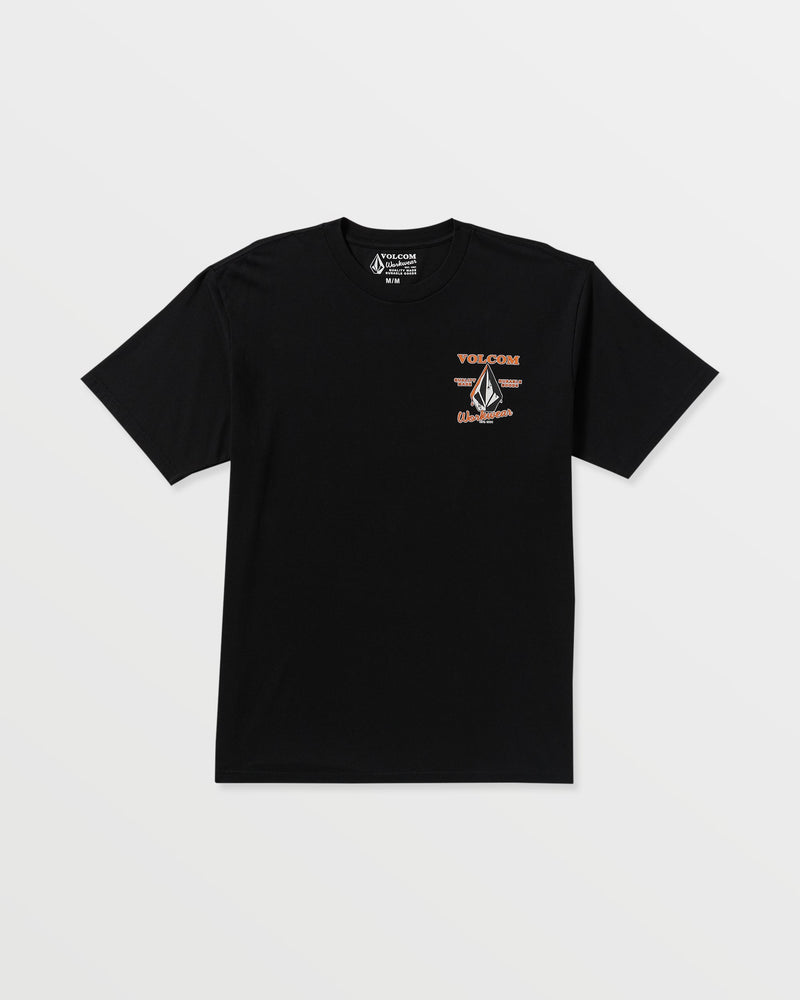 Volcom Men's Enamel Short Sleeve Tee Black