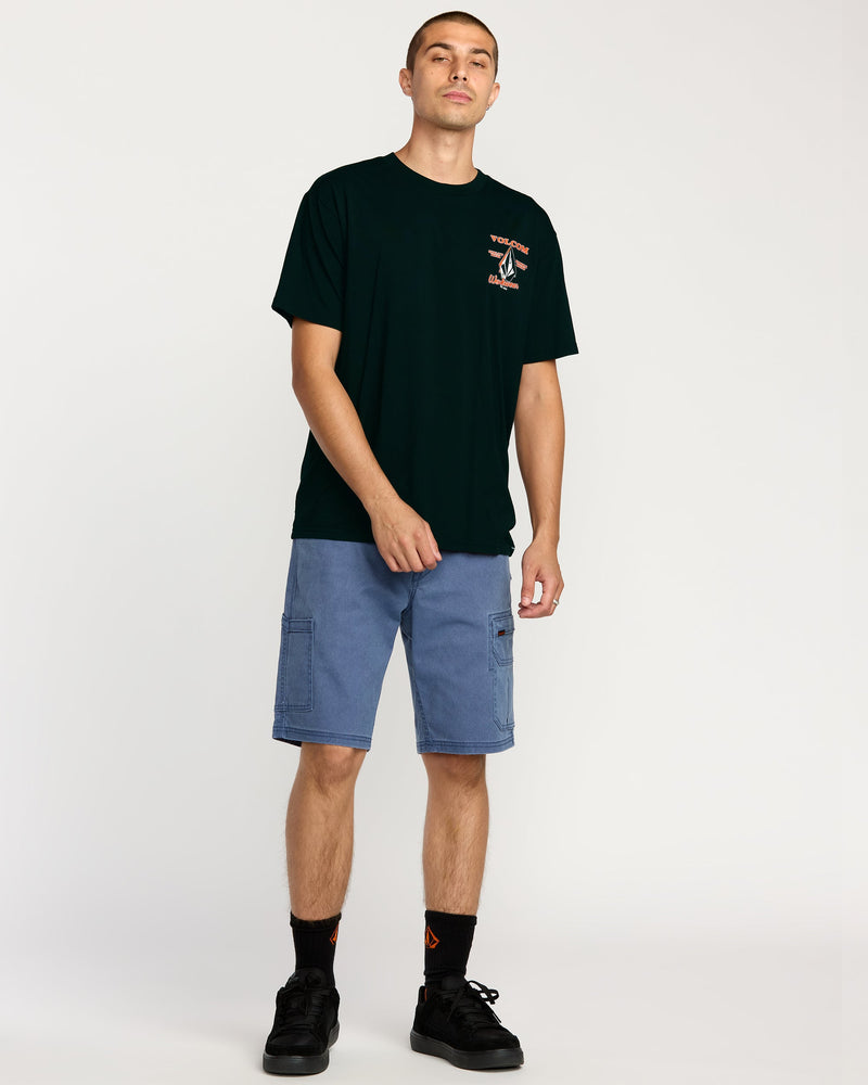 Volcom Men's Enamel Short Sleeve Tee Black