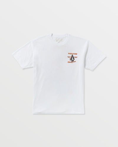 Volcom Men's Enamel Short Sleeve Tee White