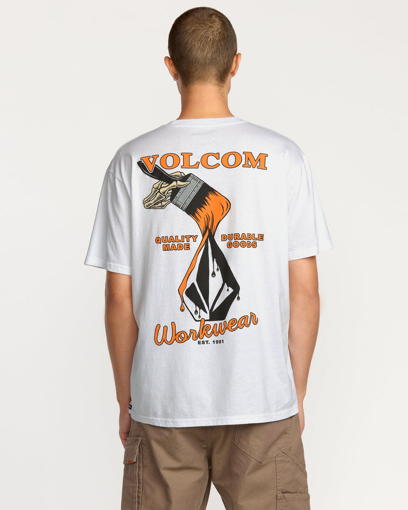 Volcom Men's Enamel Short Sleeve Tee 