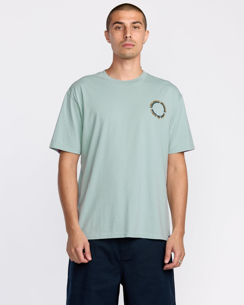 Men's Daylighter Short Sleeve Tee-Chambray-Volcom