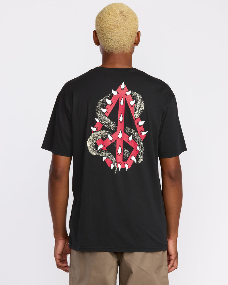 Volcom Men's Anti Gravity Short Sleeve Tee Black