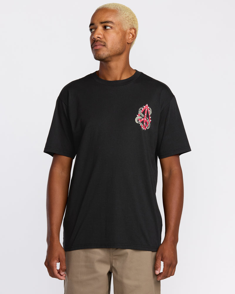 Volcom Men's Anti Gravity Short Sleeve Tee Black