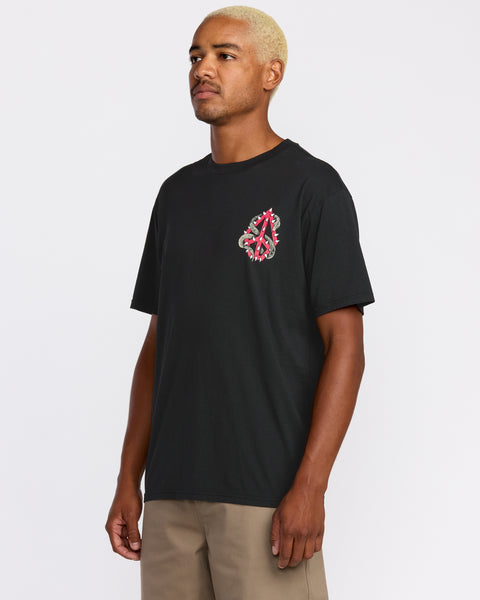 Volcom Men's Anti Gravity Short Sleeve Tee Black