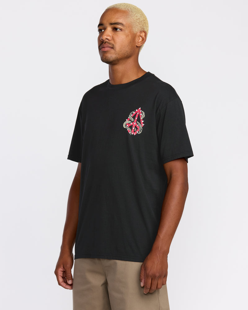 Volcom Men's Anti Gravity Short Sleeve Tee Black