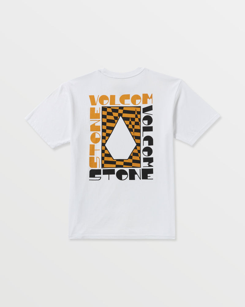 Volcom Men's Cornerstone Short Sleeve Tee White