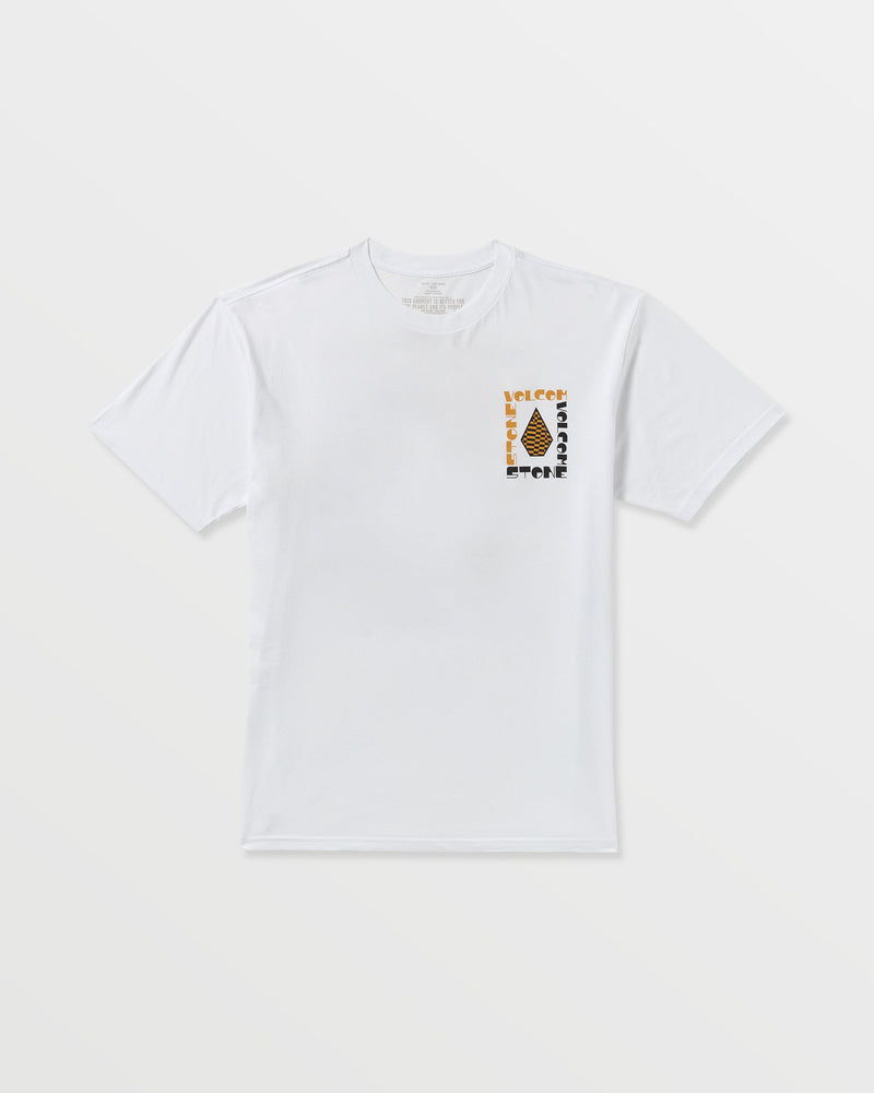 Volcom Men's Cornerstone Short Sleeve Tee White