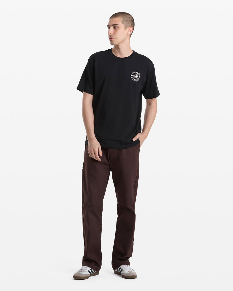 Volcom Men's Sunshiner Short Sleeve Tee Black