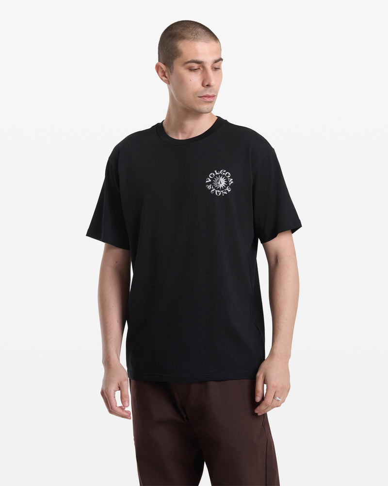Volcom Men's Sunshiner Short Sleeve Tee Black