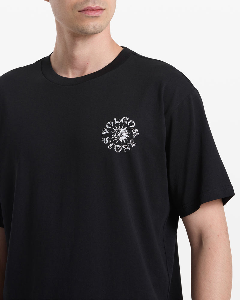 Volcom Men's Sunshiner Short Sleeve Tee Black