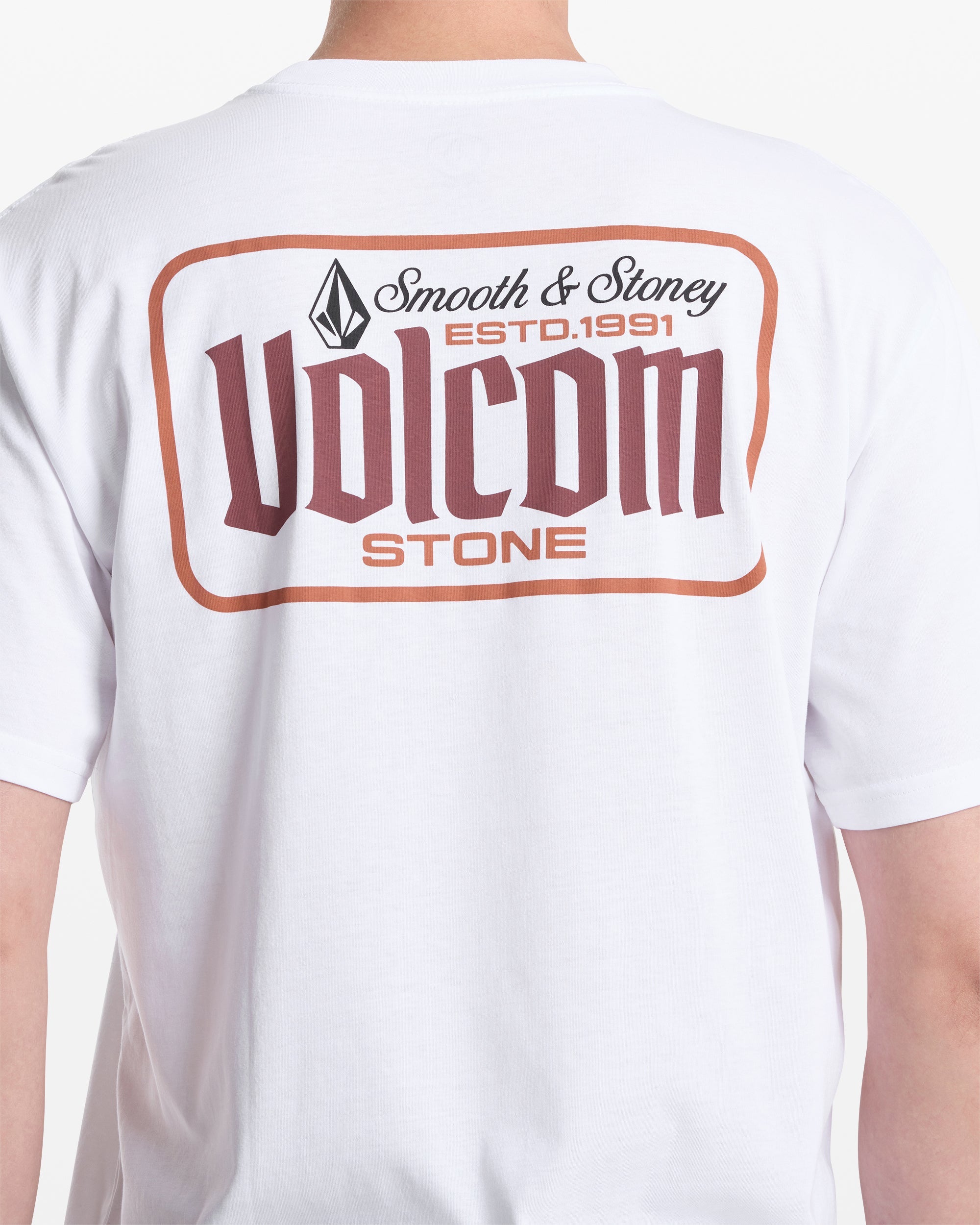 Volcom Men's Single Barrel Pocket Short Sleeve Tee White