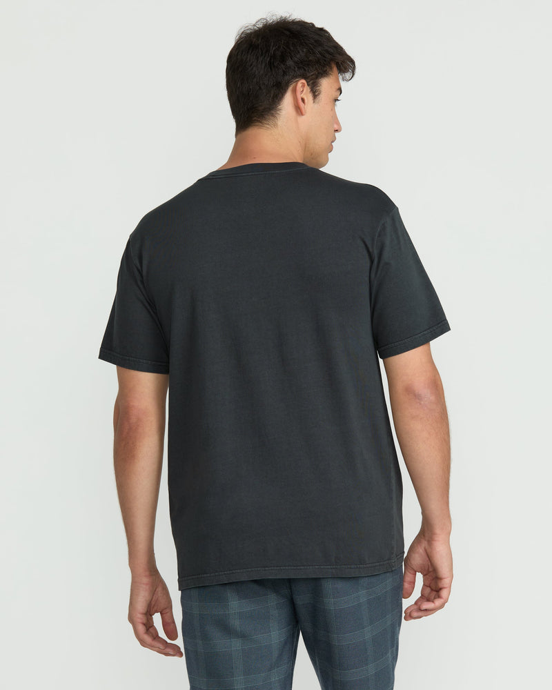 Volcom Men's Groovin Short Sleeve Tee Stealth
