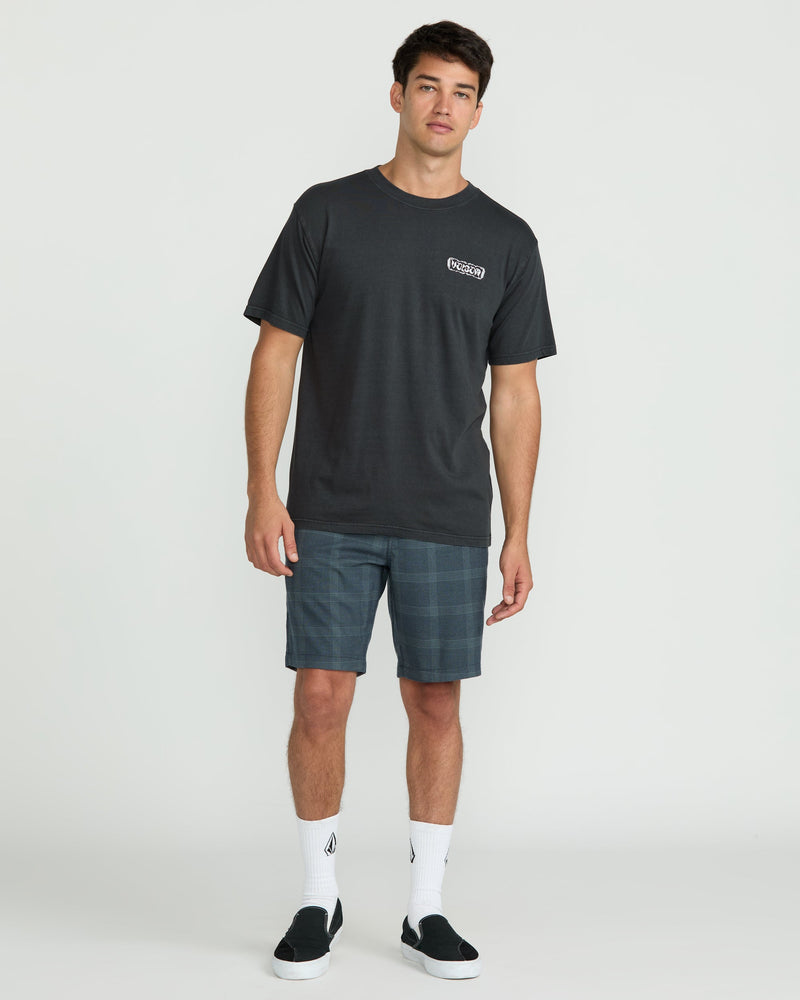 Volcom Men's Groovin Short Sleeve Tee Stealth