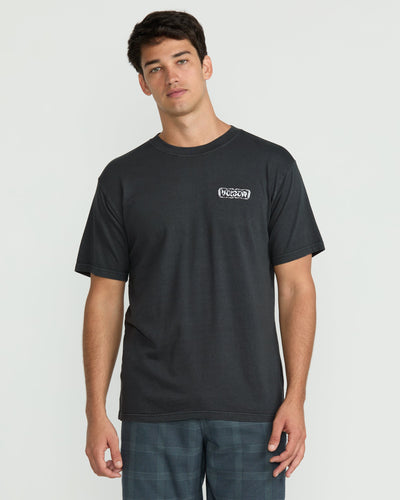 Volcom Men's Groovin Short Sleeve Tee Stealth