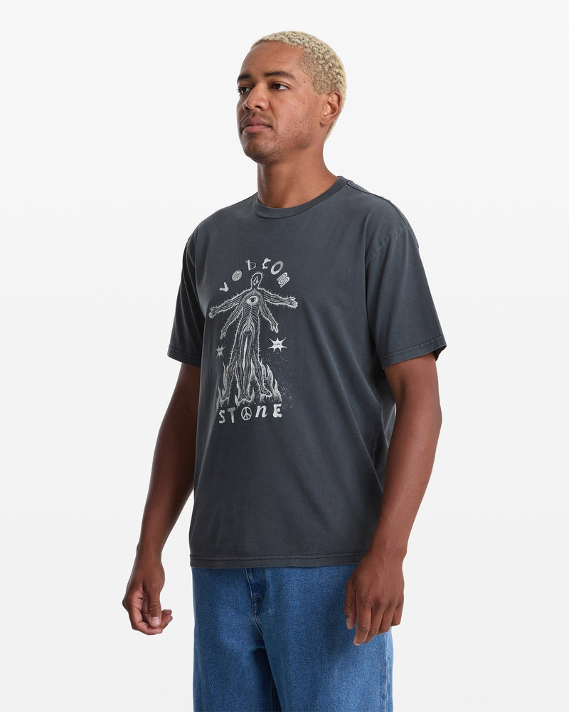 Men's Body High Short Sleeve Tee-Stealth-Volcom